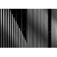 thumbnail image 2 of Van Son, Greetje 32x23 White Modern Wood Framed Museum Art Print Titled - Verticals With A Twist, 2 of 4