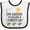 White and Black, variant on Inktastic Gardening Funny Garden is Calling Boys or Girls Baby Bib
