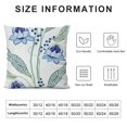 thumbnail image 6 of SHANXI Decorative Floral Pillow Cover  for Home 22x22in, 6 of 6