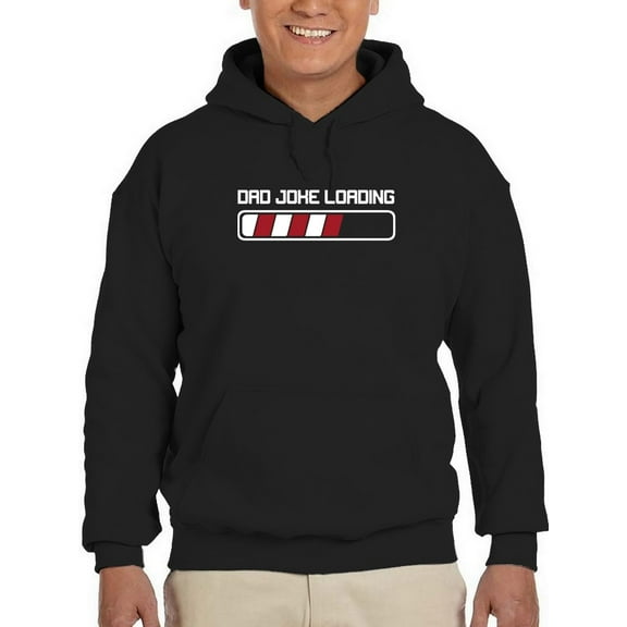 A Dad Joke Loading Hoodie Men -GoatDeals Designs, Male Medium