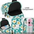 thumbnail image 5 of Breakfast-Themed Shoulder Backpack - Durable & Comfortable Crossbody Bag for Climbing, Commuting & Casual Urban Use - Cooking-Inspired Chick Pattern with Versatile Wear - Ideal for Travelers, 5 of 5