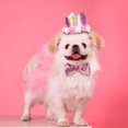 thumbnail image 4 of Byepica 3PCS Pet Dog Cat Birthday Party Costume Set Pet Birthday Hats for Dogs Party Hats Pet Dresses, 4 of 11