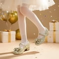 thumbnail image 2 of Zapatos de Vestir para Niña DREAM PAIRS KFL218 Mary Jane Dorados Talla 13, 2 of 7