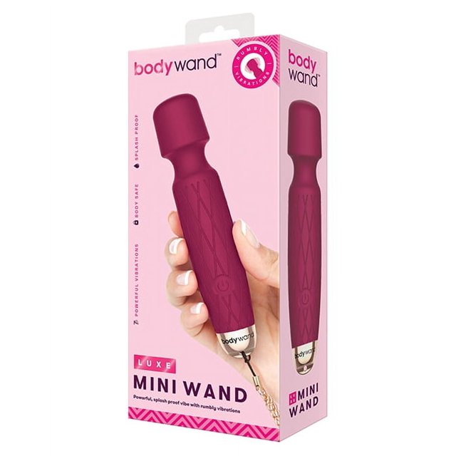 Bodywand Luxe Mini Personal Massage Wand, Pink