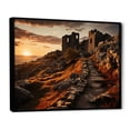 thumbnail image 2 of Designart "Ireland Of History Castle I" Ireland Floater Framed Canvas Print, 2 of 7