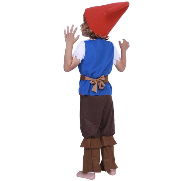 BOOMNY Halloween Toddler Boys Elf Dress Up Funny Elf Clothes Sets Hallowmas Stage Performance Outfits for Kids