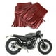 thumbnail image 5 of Alforja con Flecos BuyWeek motocicleta 2 piezas estilo retro Cuero artificial 70 CM, 5 of 9