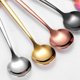 thumbnail image 4 of 5 Piece Stainless Steel Spoon Set in Various Colors for Tea Coffee Stirring, 4 of 11