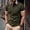 Green, variant on Adult Men's Polo T Shirts Short Sleeve Button Tees Shirt Lightweight White Shirts for Men