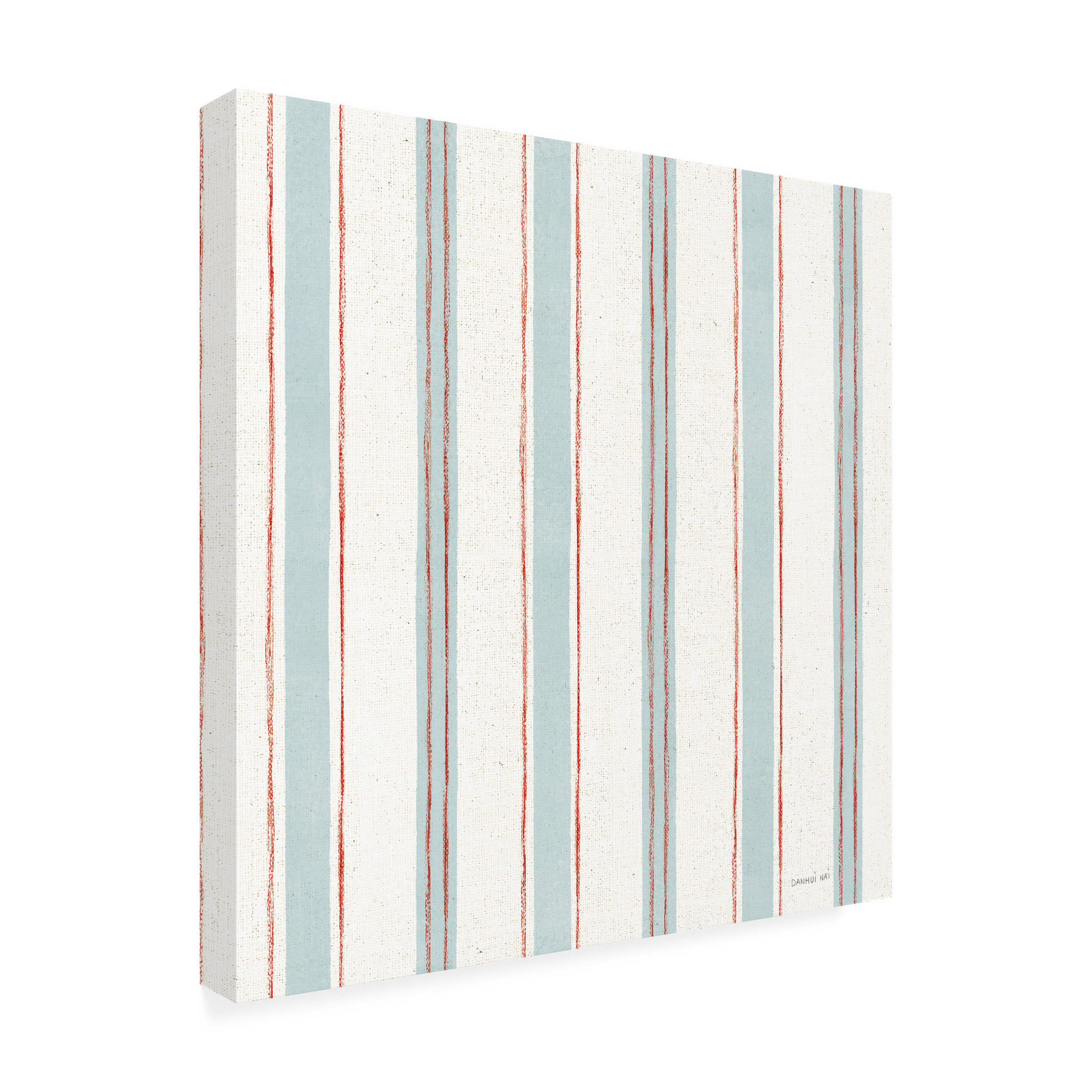 Danhui Nai 'Floursack Kitchen Pattern IIIB' Canvas Art