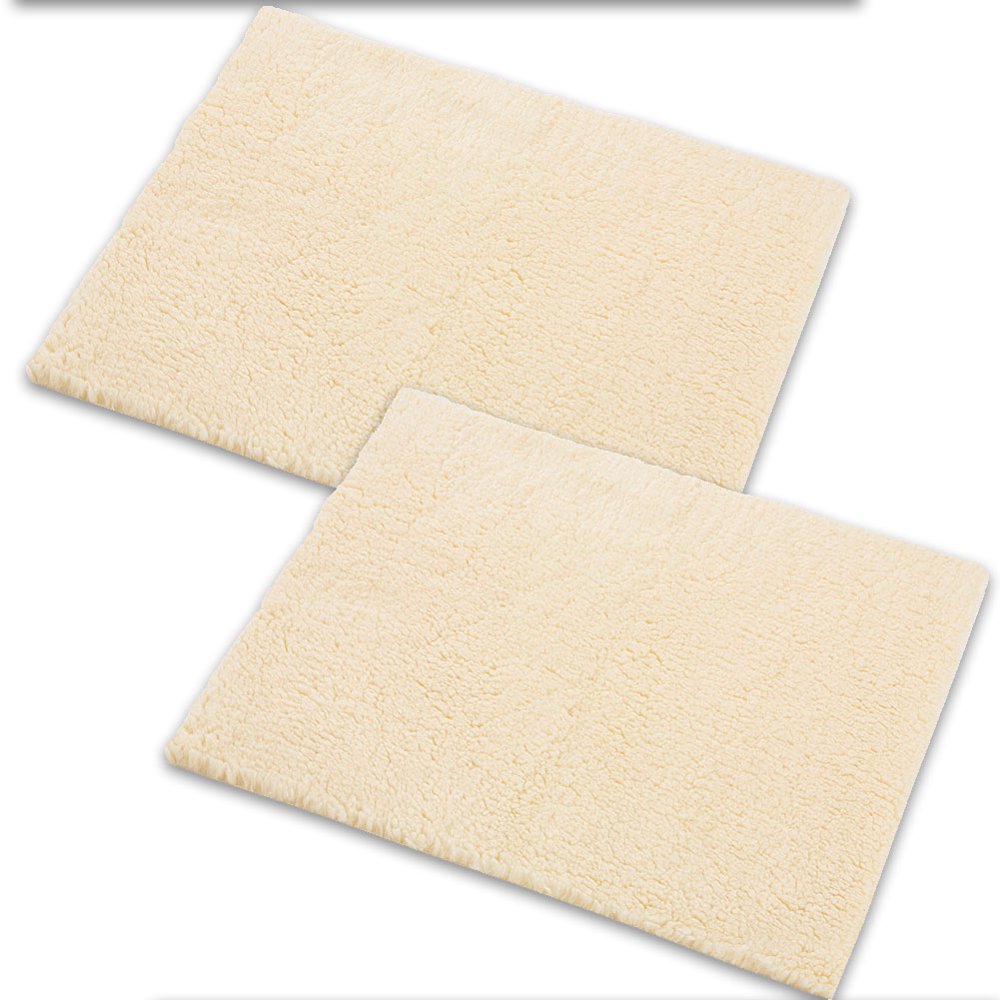 (Set/2) Sheepette Bed Pad Sensitive Skin Helps Prevent Sores Machine Wash