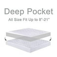 CHOPINMOON Extra Thick King Mattress Topper, Cooling Mattress Pad Cover