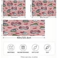 thumbnail image 4 of GZHJMY Valentine's Day Gnome Satin Pillowcase, Soft Breathable Silk Pillow Case with Envelope Closure for Hair and Skin, Queen Size 30 x 20 Inch Home Decor, 4 of 7