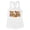 White, variant on Retro Hey There Pumpkin Tank Top Fitted Racerback Women's Large White