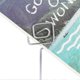 thumbnail image 1 of 10Pcs Photo Holder Solid Wood Base Note Message Card Picture Metal Clip Stand Craft, 1 of 4