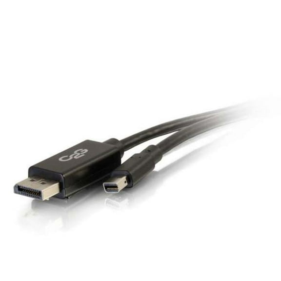 Mini Displayport to Displayport M-M Adapter Cable - Black - 6 ft.