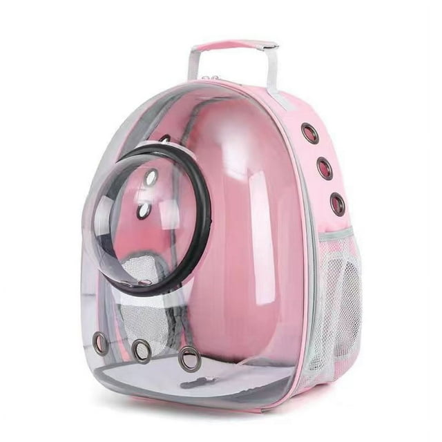 Mochila transportadora para mascotas, cápsula espacial, mochila para gatos, mochila impermeable para exteriores.
