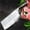 Hammered, variant on MYVIT 8-inch Meat Cleaver Knife, Chefs Butcher Chopping Knife, Sharp Stainless Steel Meat Cutting Knife for Kitchen Restaurant Home Party