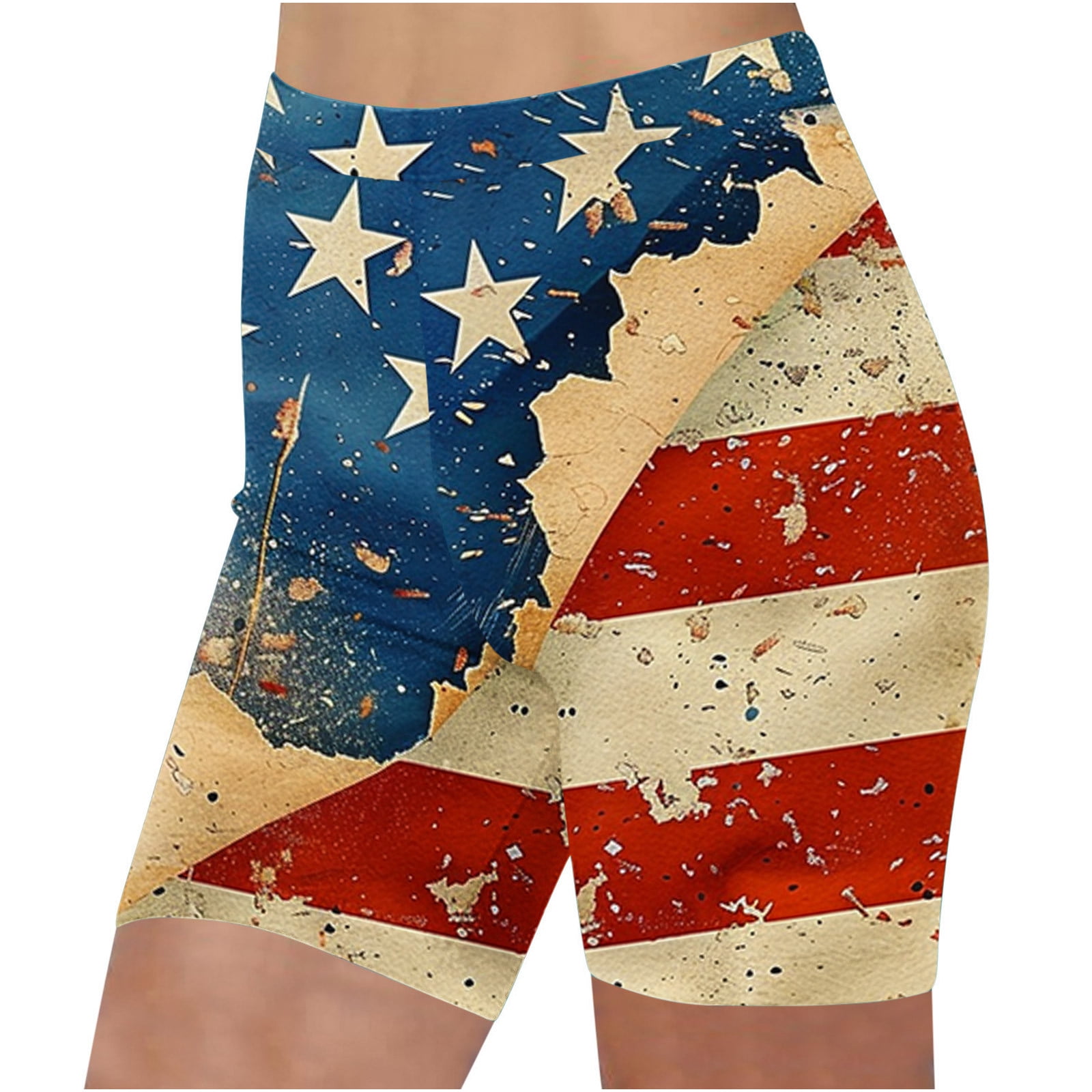 Short De Sport Femme Taille Haute - Nylon/élasthanne - Pour Yoga, Gym, Running, Cyclisme - Noir Et Blanc - Taille M à XL - 9