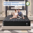 thumbnail image 3 of Zoopower 16 inch King Size Mattress, Medium Firm Cooling King Hybrid Mattress in a Box with Gel Memory Foam, Pocket Spring, Edge Support, for Back Pain, 3 of 13