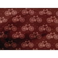 thumbnail image 4 of oneOone Cotton Cambric Fabric Dot & Bicycle Block Print Fabric By The Yard 56 Inch Wide, 4 of 4