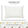 thumbnail image 4 of Little Sleepy Head Toddler Pillow with Toddler Pillowcase (Safari) Best Pillow for Kids! 13x18", 4 of 7