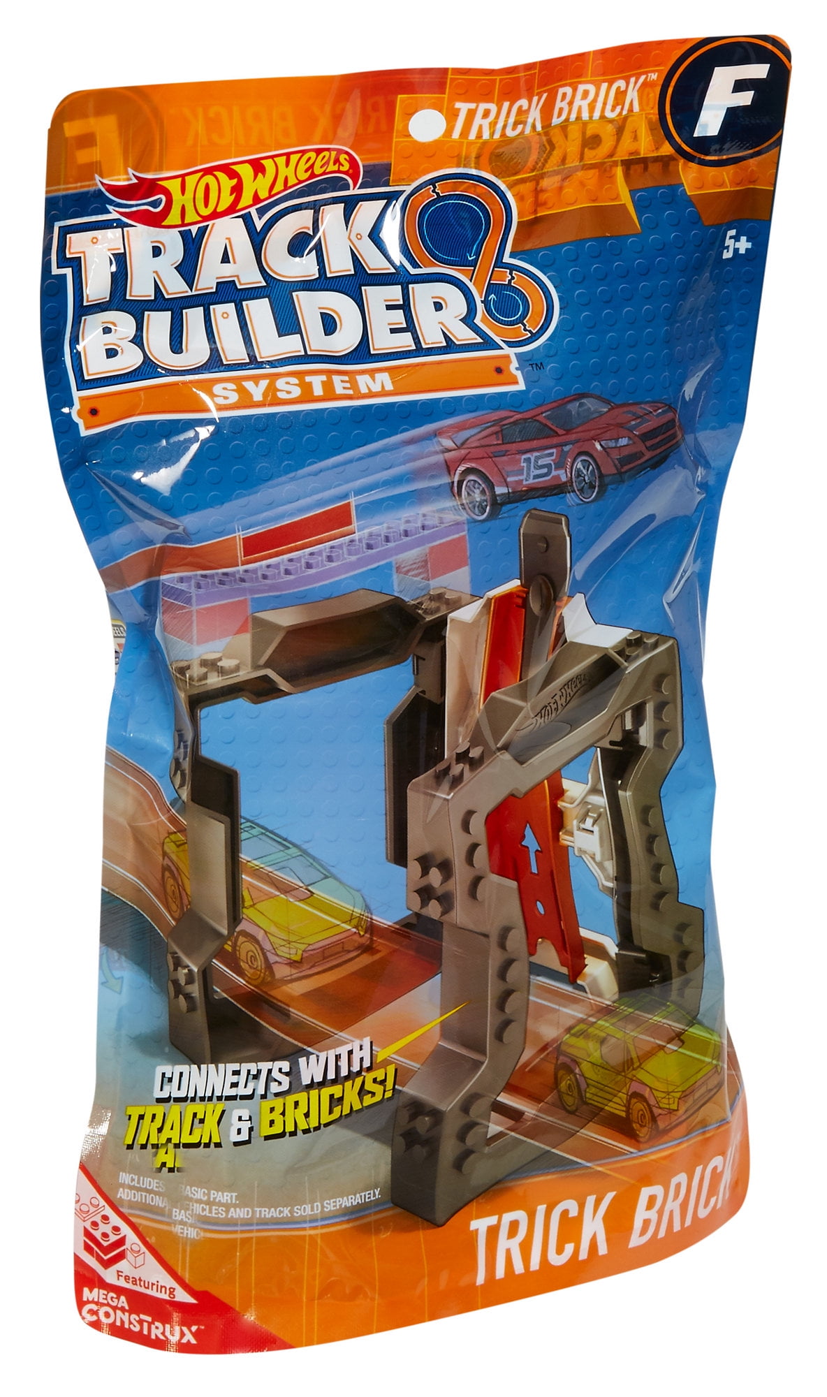 ホットウィール　HotWheels TRICK TRACKS ハンマー＆ダンク Hot Wheels Trick Tracks Hammer & Hoop is a chain-reaction