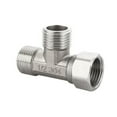 little home G1/2" 3 Way Diverter Valve Hose Fitting Tee, T Shape