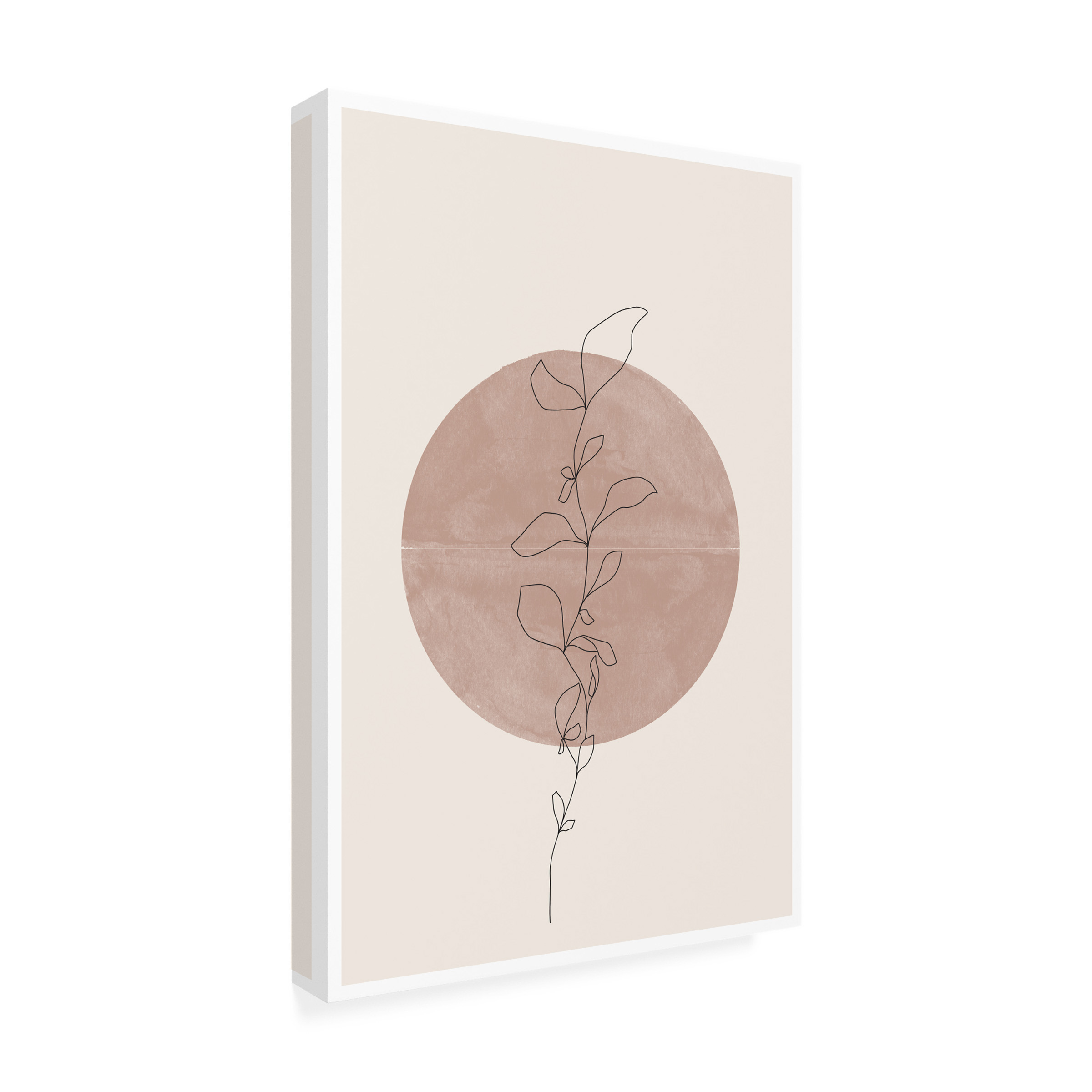 THE MIUUS STUDIO 'Line Flower' Canvas Art