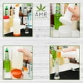 thumbnail image 3 of AME D'ESSENCE (6-PCS-1Qt) Orange Store N Pour Spout Bottle Containers Flow-N-Stow Fruit Juice & Liquor Bar Pour Bottles 1 Quart, 3 of 6
