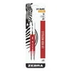 Ju Refill For Jimnie, Sarasa, Sarasa, Ecosarasa, Orbitz, Z-Grip, Z-Grip And Gr8 Gel Roller Ball Pens, Medium, Red, 2/Pack