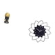thumbnail image 5 of Estatua de mujer africana,Estante de oficina con estatua de mujer africana,Reloj de pared grande,Reloj de pared acrílico silencioso sin tictac,Reloj de pared grande para, 5 of 8
