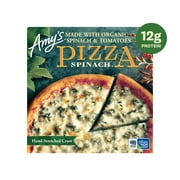 Amy's Spinach Pizza, Frozen Pizza, 14 Oz