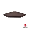 thumbnail image 3 of WELLAND 20" Phoenix Wall Floating Shelf Display Rack Corner Shelf, 20"D x 28"W x 1.75"H, Espresso, 3 of 6