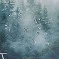 thumbnail image 5 of Orinice Forest Wall Mural Bathroom Decor Set | Colorful Luxurious Graphic Print Polyester Fabric Fashion Bathroom Decor Sets with Hooks | 100% Polyester Bathroom Shower Curtain Set with, 5 of 7