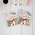 thumbnail image 3 of British Shorthair Celebrates Spring and Happy Easter Cutout Transfer Sticker Cat Lover Kitten Owner Gifts Transparent Decal Art Decor - 02001, 3 of 5