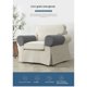 thumbnail image 3 of Fundas elásticas para reposabrazos, fundas de LICRA para brazos para sillas, sofás, sillones, fundas para sofá reclinable, 2 uds.(Gris claro)(Un par), 3 of 5