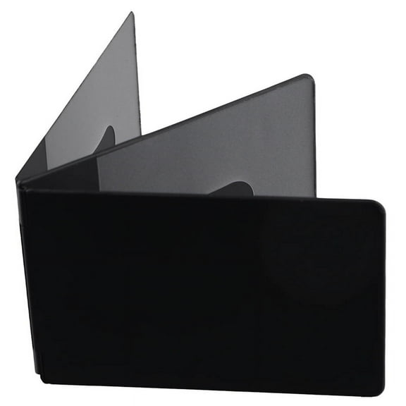 Ultra Thin Driver License Cover Metal Driver License Holder (Black)