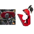 thumbnail image 3 of Red Universal CNC de aluminio motocicleta manillar bloqueo antirrobo seguridad llaves para motocicleta ATV Scooter Zulema Seguridad de bloqueo de agarre de motocicleta, 3 of 8