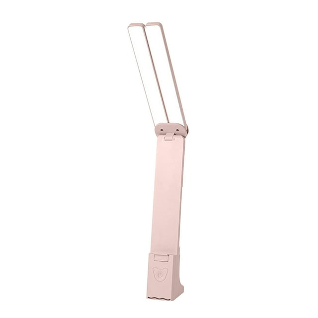 EGNMCR Lampe de Bureau 2-en-1, Lampe de Bureau avec Bras Flexible, 3 Modes de Couleur à Intensité Réglable, Lampes de Bureau à Double Tête pour Établi de Bureau à Domicile, Lampe de Lecture de Bureau