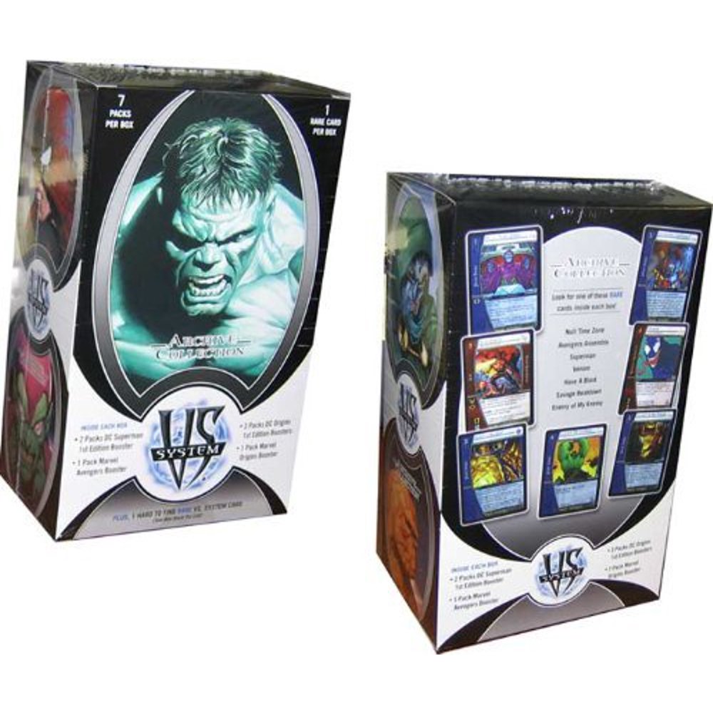 DC VS System Trading Card Game Archive Collection Booster Box [7 Packs