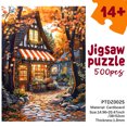 thumbnail image 6 of Mindfulness Zen Flow 500 Piece Art Jigsaw Puzzles - Challenging Adult Brain Teaser, Team-Building Challenge with Premium Thick Pieces & Party Gift Idea PTDA014S, 6 of 6