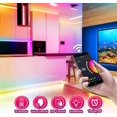 thumbnail image 2 of HENF-100ft Led Lights Strips, Smart WiFi Led Strip,RGB Led Lights Work with Alexa and Google Assistant,Music Sync Color Changing 5050 Rope Lights,Bluetooth Led Lights Strip for Bedroom,Kid Decor, 2 of 4