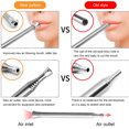 thumbnail image 4 of Blow Fire Tube Cocina al aire libre Portable Camping Pipe Herramientas de supervivencia, 4 of 7
