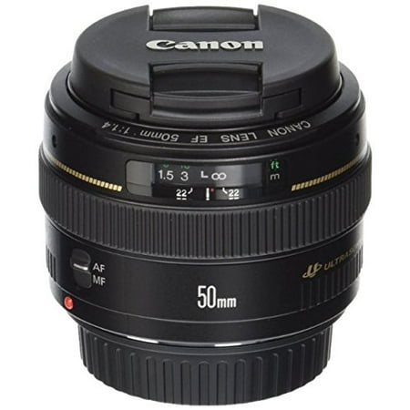 - Canon EF 50mm f/1.4 USM Standard & Medium Telephoto Lens for Canon SLR Cameras - Fixed International Version (No warranty)
