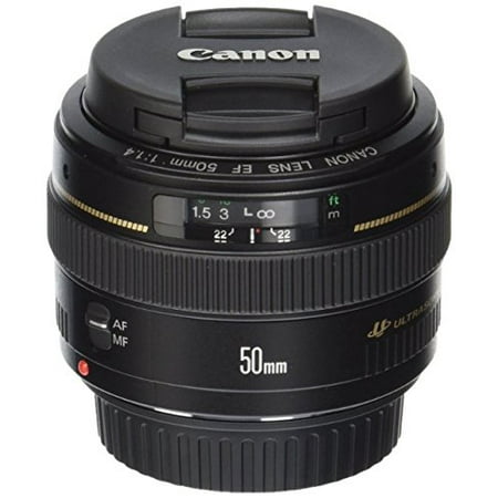 Canon EF 50mm f/1.4 USM Standard & Medium Telephoto Lens for Canon SLR Cameras - Fixed International Version (No (Best 50mm 1.4 Lens)