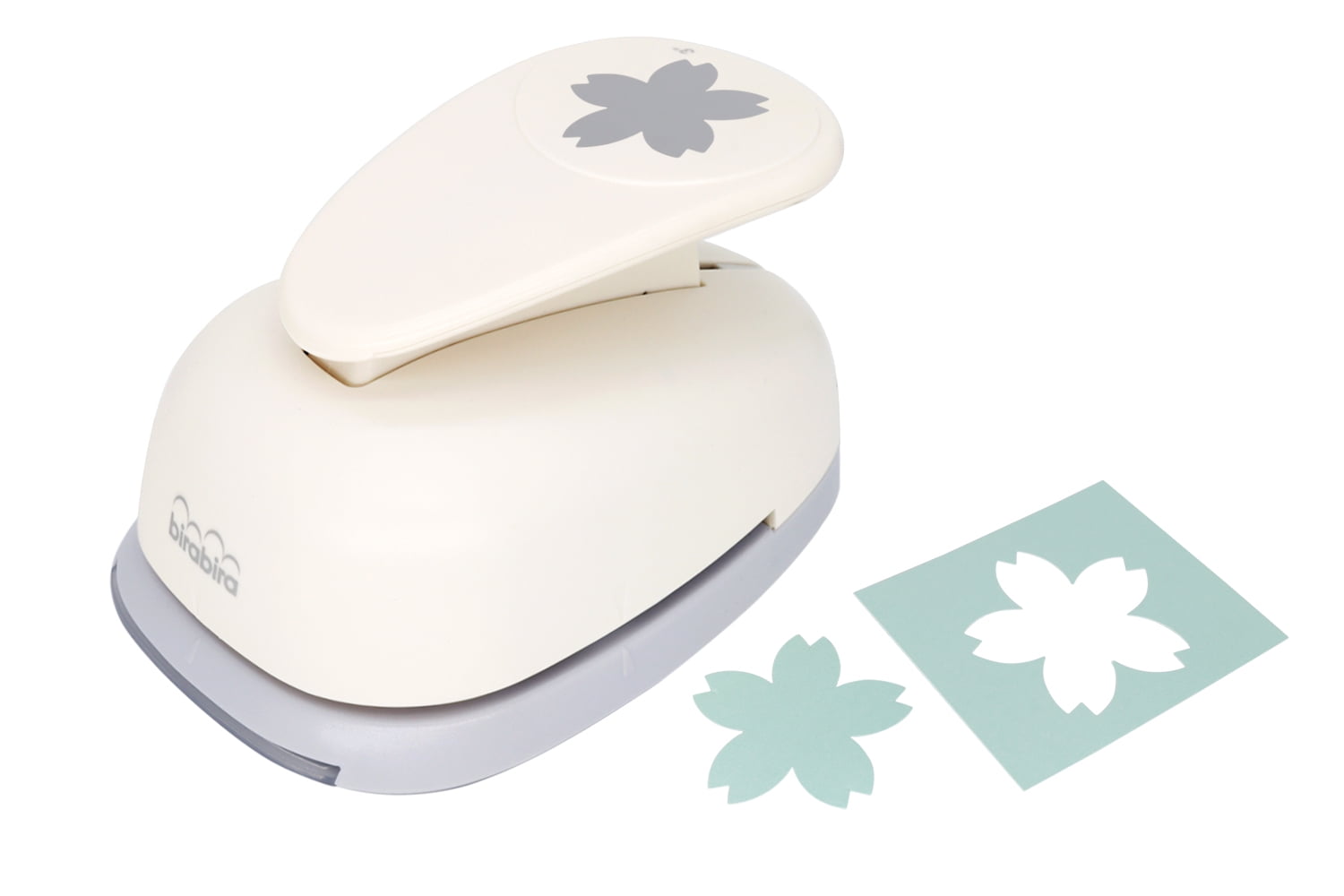 Bira Craft 3 inch Cherry Blossom Shape Lever Action Craft Punch for Paper Crafting Scrapbooking