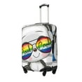 thumbnail image 2 of Wukai Panda with Sun glasses Elastic Luggage Cover: Personalized Protection for Your Suitcase - Fits 19~29-inch, Washable & Durable Travel Companion-Large, 2 of 8