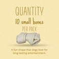 thumbnail image 5 of Better Belly Originals Natural Chicken Liver Flavor Small Bones 10 Count, Highly Digestible Rawhide, 5 of 11
