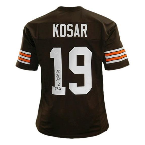 Bernie Kosar Autographed Cleveland (Brown #19) Custom Jersey - JSA
